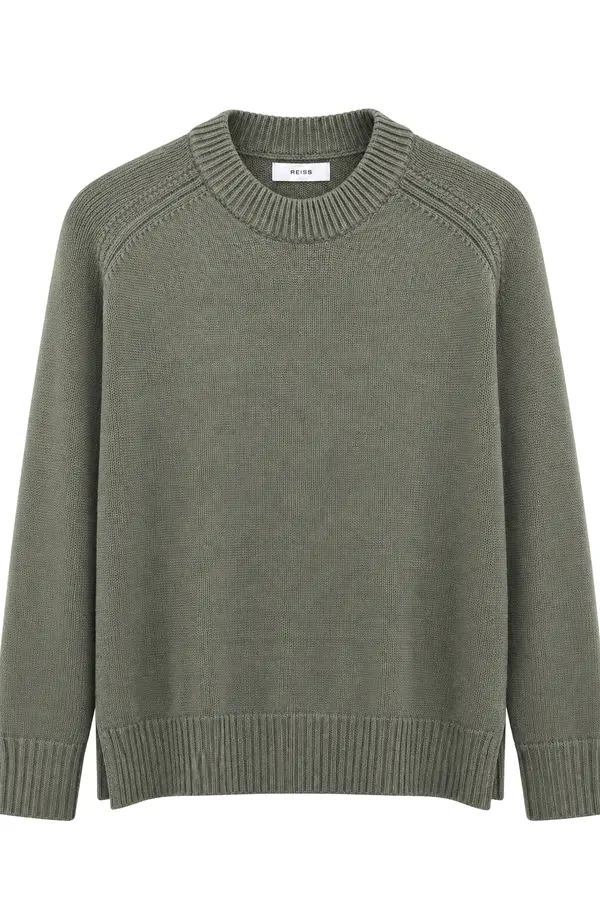 Riley Sweater - Khaki Green