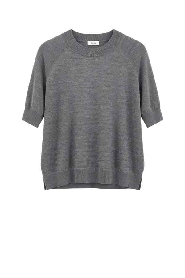 Suzzie Top - Charcoal Grey