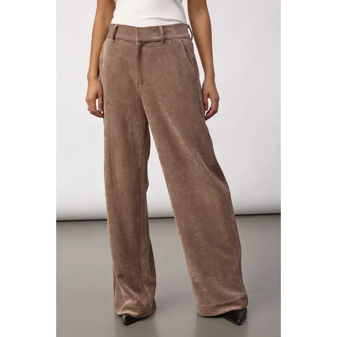 Daisy Cord Pants - Walnut