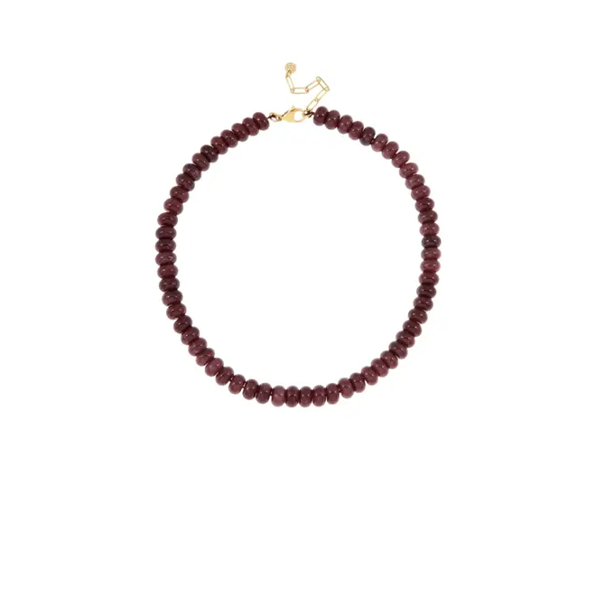 Gemstone Ketting - Aubergine