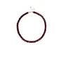 Gemstone Ketting - Aubergine