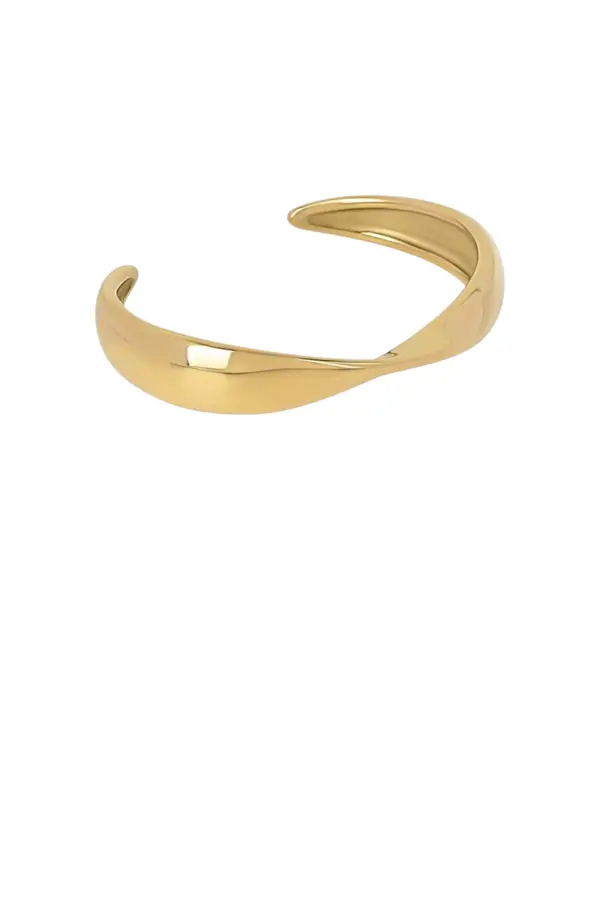 Organische Bangle II - Goud