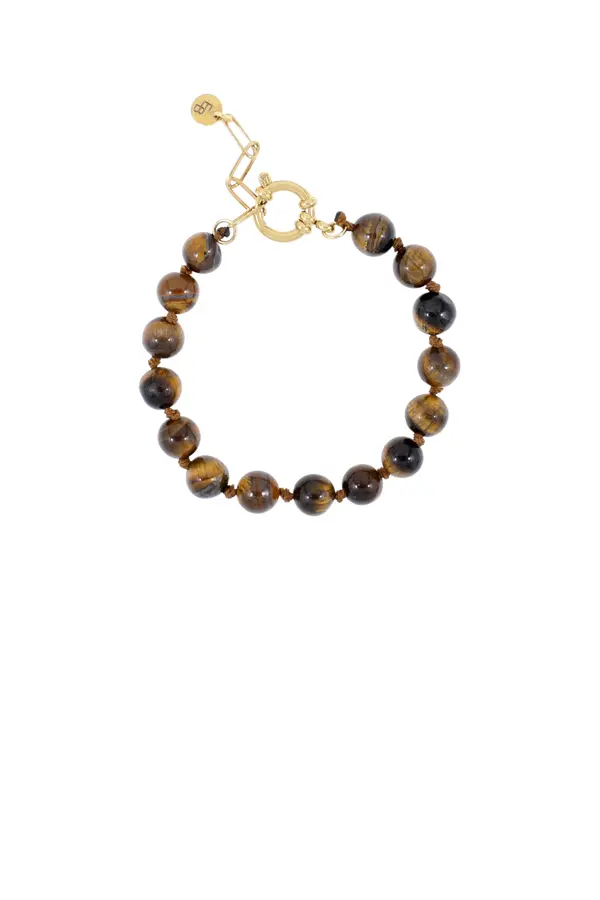 Gemstone Armband - Bruin Melee