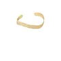 Gehamerde Organic Bangle - Goud