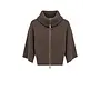 Row Zip Knit - Mocca
