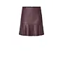 Colly Mw Naplon Leather Skirt Noos - Fig