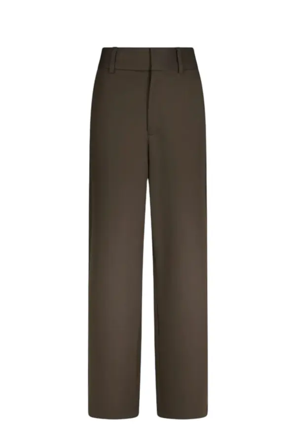 Nathalie Suit Pants - Dark Brown