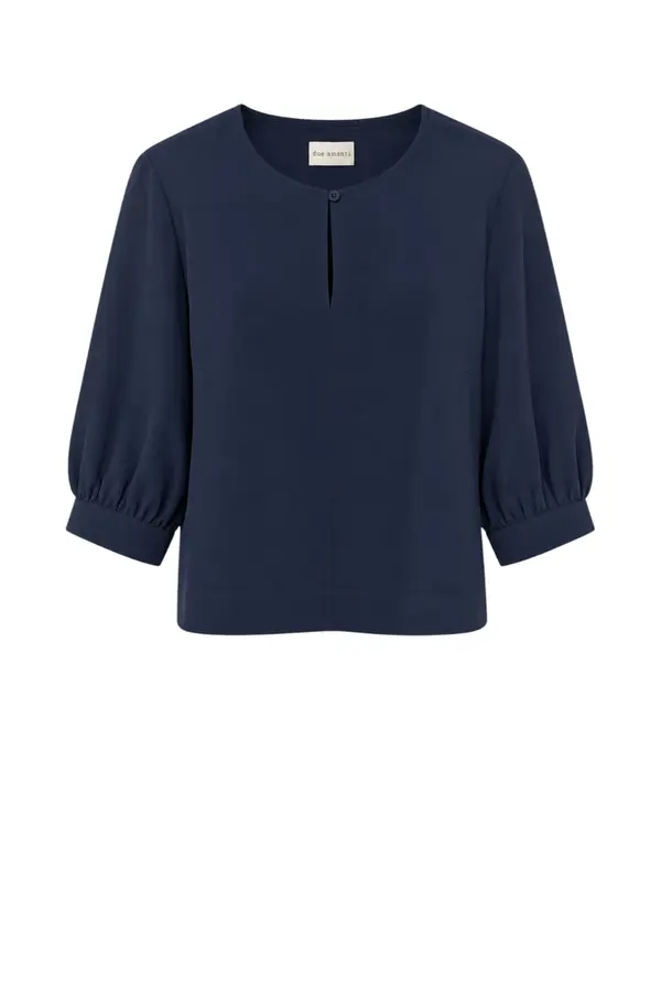 Bibi Blouse - Navy Blue