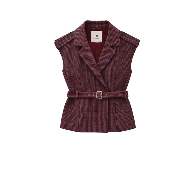 Gimona Gilet - Pink/Cherry