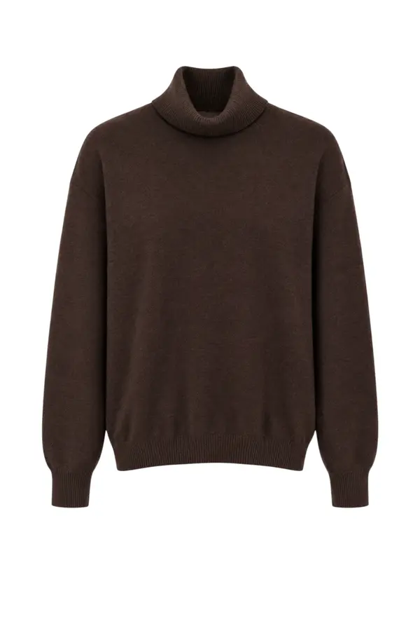 Selah Turtleneck - Dark Brown