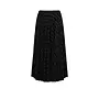Aurora Skirt - Gray Pinstripe W. Black