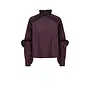 Pleat Blouse - Plum Perfect