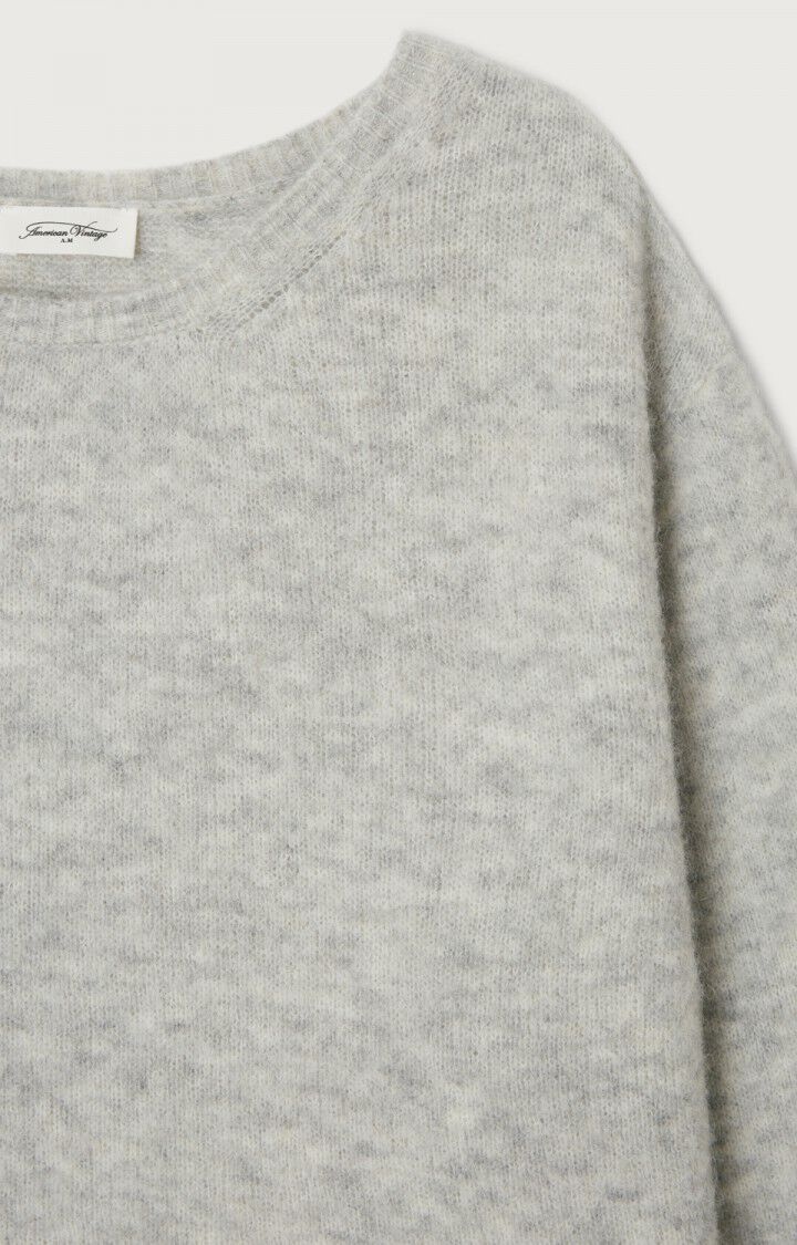 Vitow Pull - Light Grey Melange