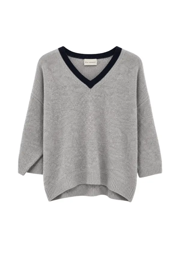 Sabina Trui - Pearl Grey + Dark Blue