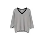 Sabina Trui - Pearl Grey + Dark Blue
