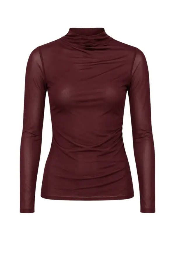 Tally Top - Burgundy