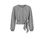 Rachel Blouse - Black Striped