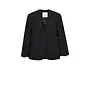 Vola Cape Button Blazer - Black