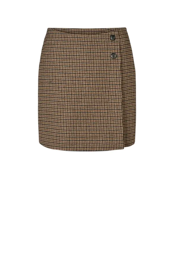 Selah Wrap Skirt - Chocolat