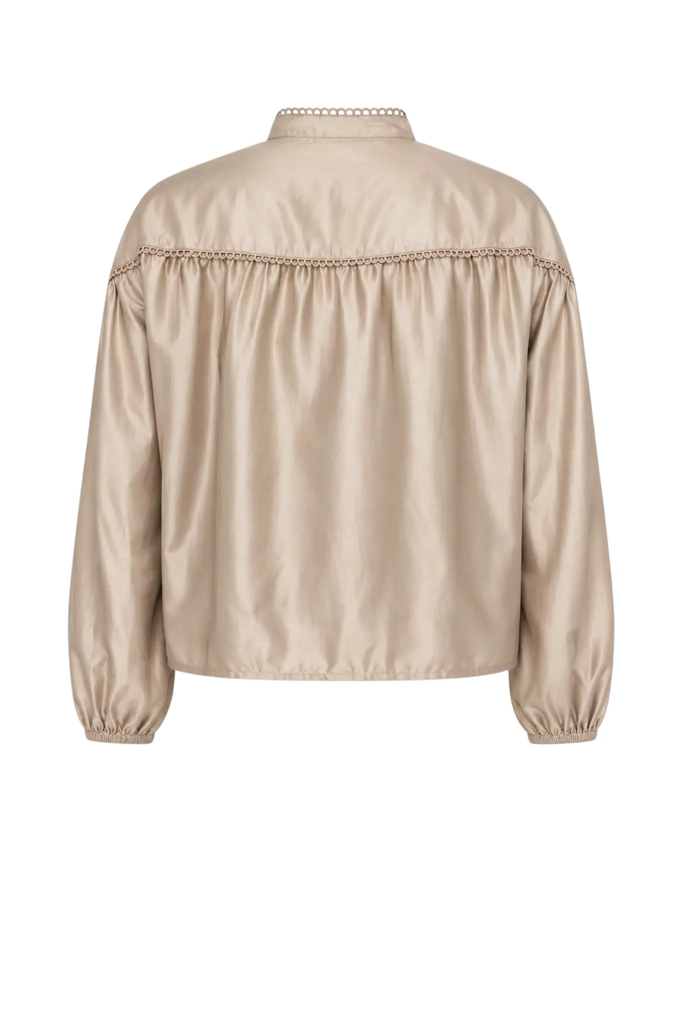 Melin Balloon Lace Shirt - Champagne