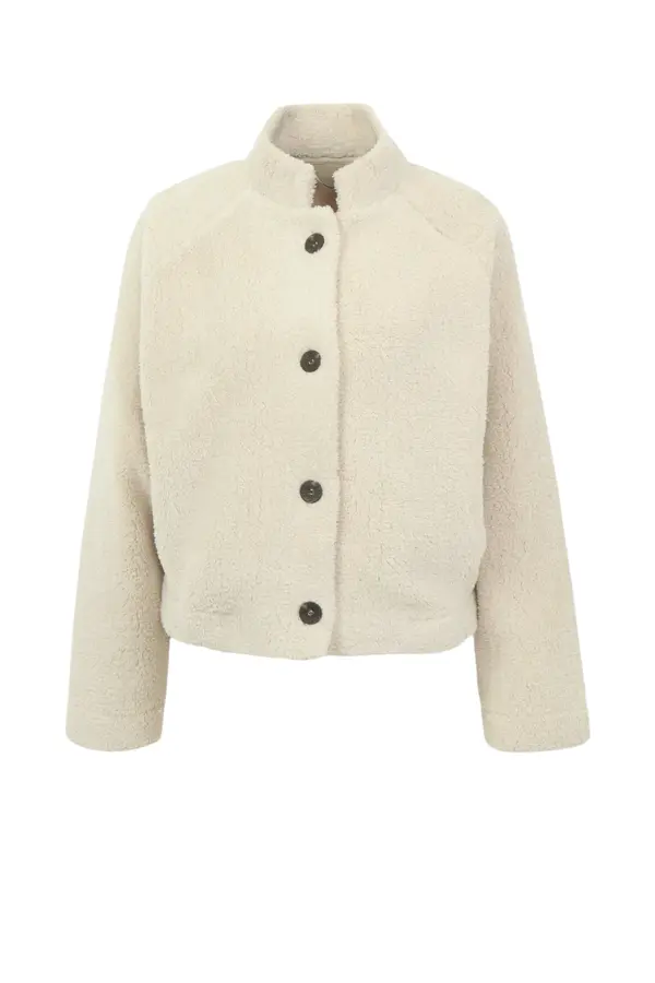 Ted Jacket - Chalk Solid