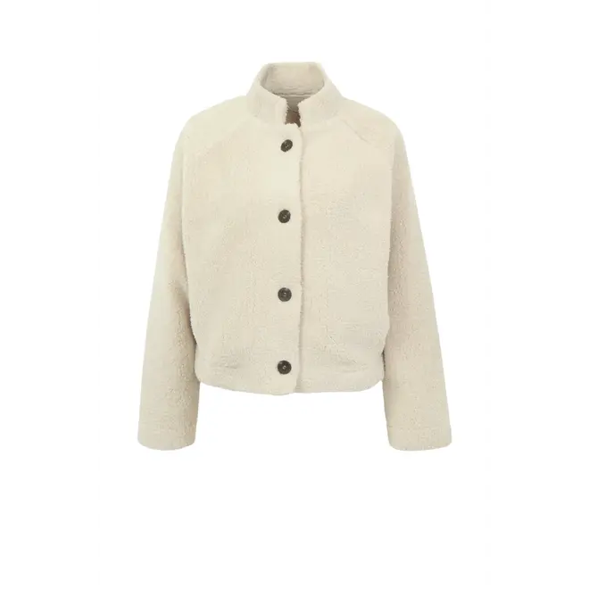 Ted Jacket - Chalk Solid