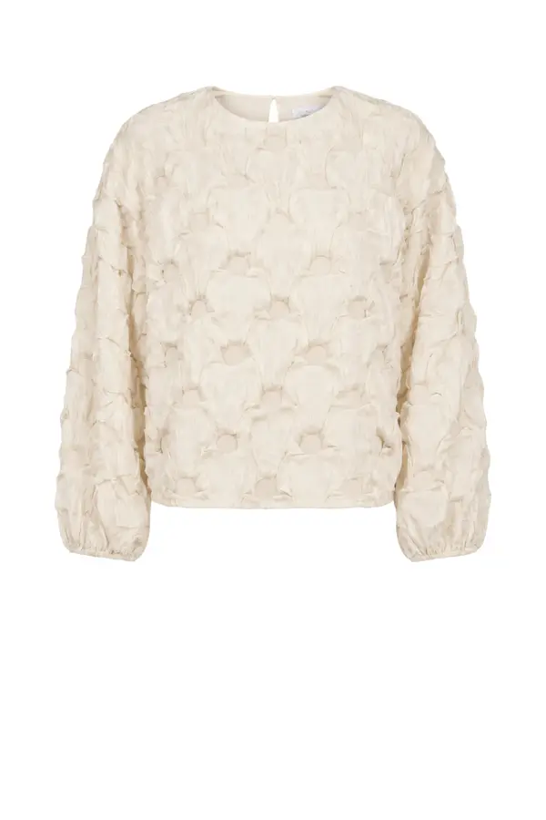 Feron Structure Blouse - Off-White