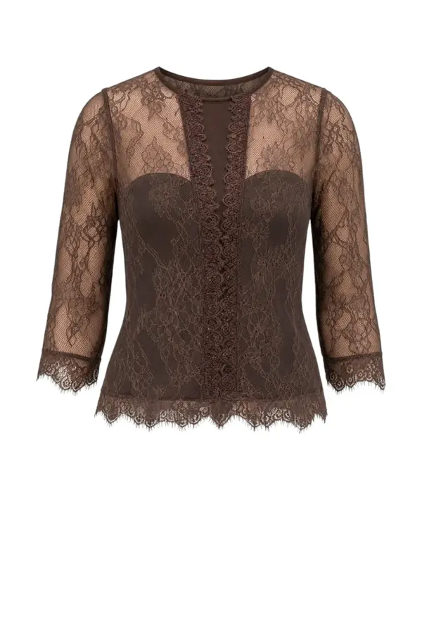 Lace Lacy - Dark Brown