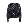 Dita Doss Ls Balloon Blouse - Navy