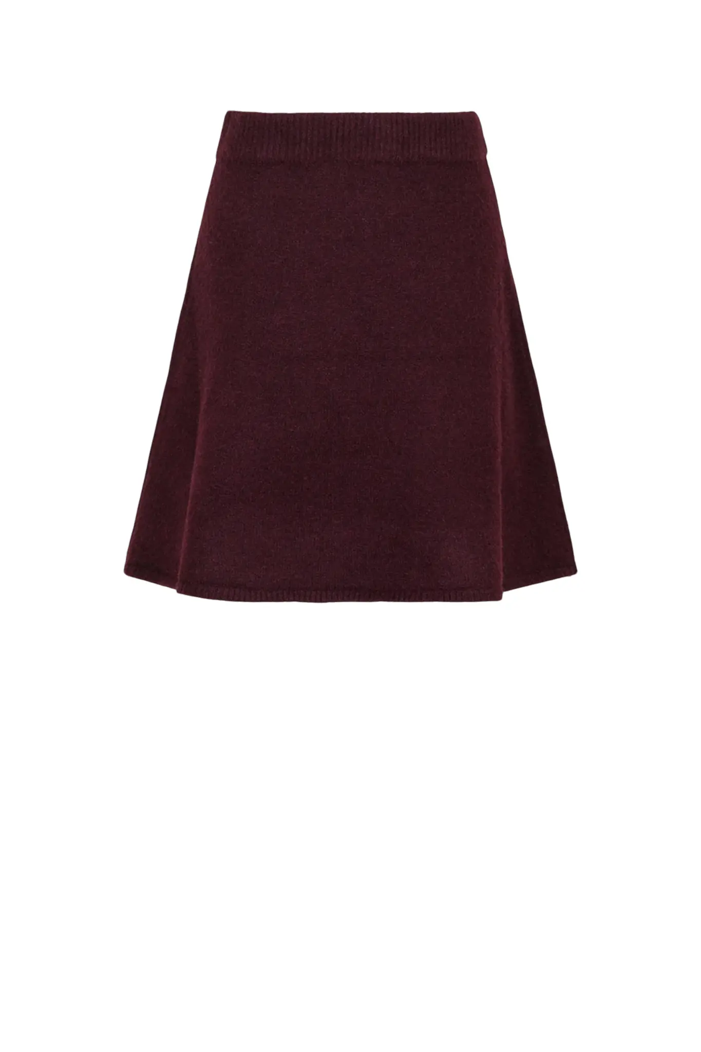 Gisa Knit Skirt - Wine