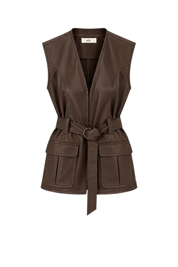 Gilet - Brown