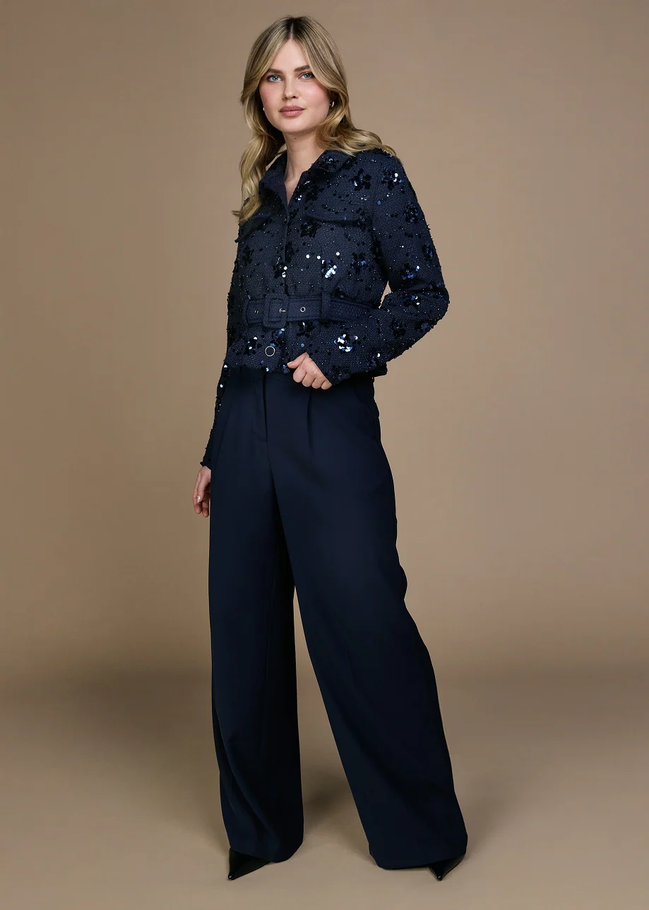 Phoebe Trouser - Midnight Blue