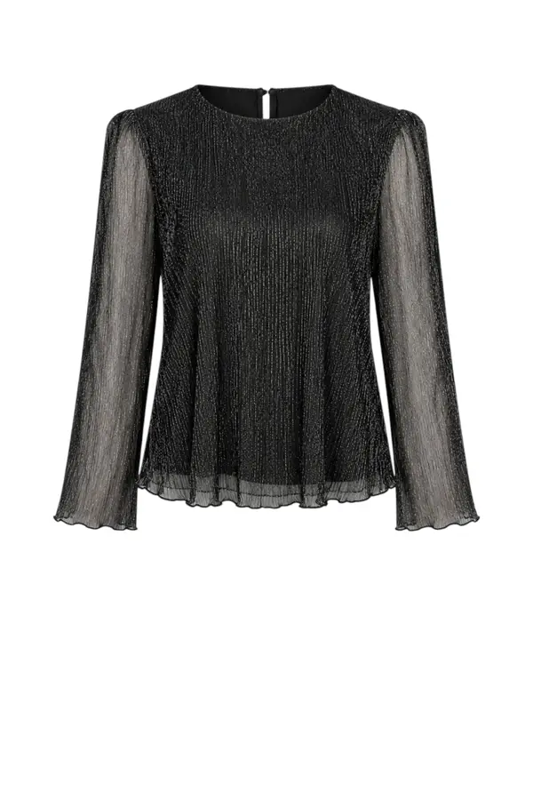 Tamia Top - Black / Silver