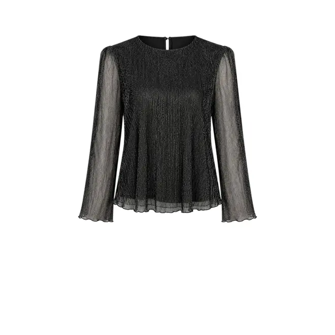 Tamia Top - Black / Silver