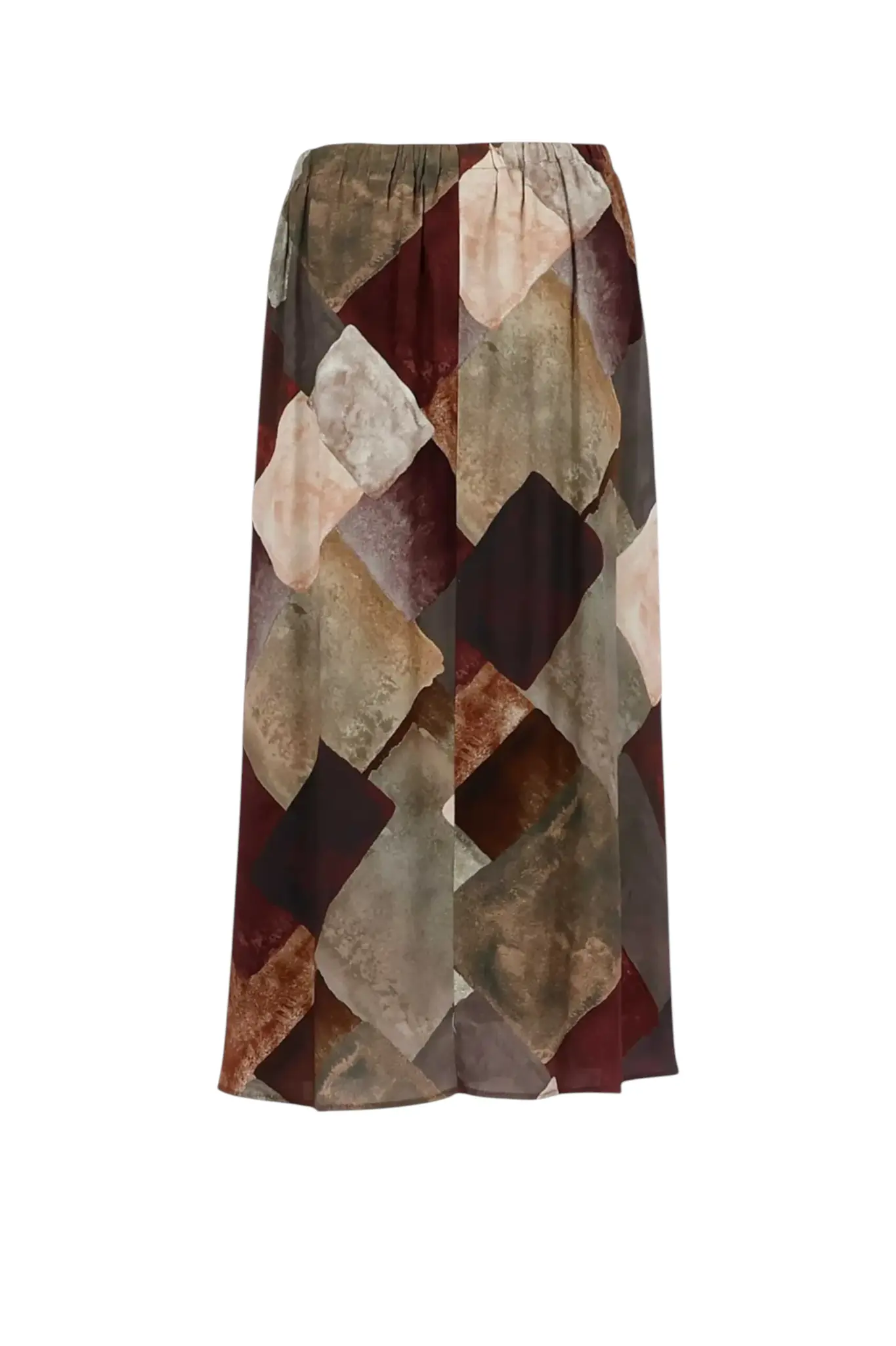 Maxi Skirt - Mocha Multi