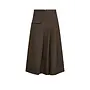 Luna Long Skirt - Dusty Army