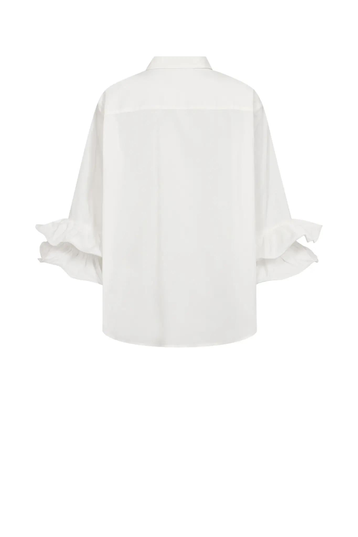 Halen Flare Shirt - White