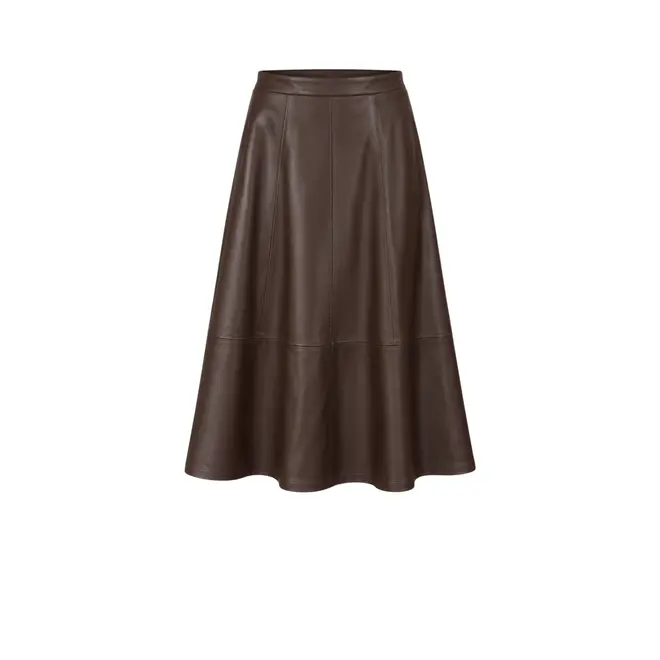 Leren Rok - Brown