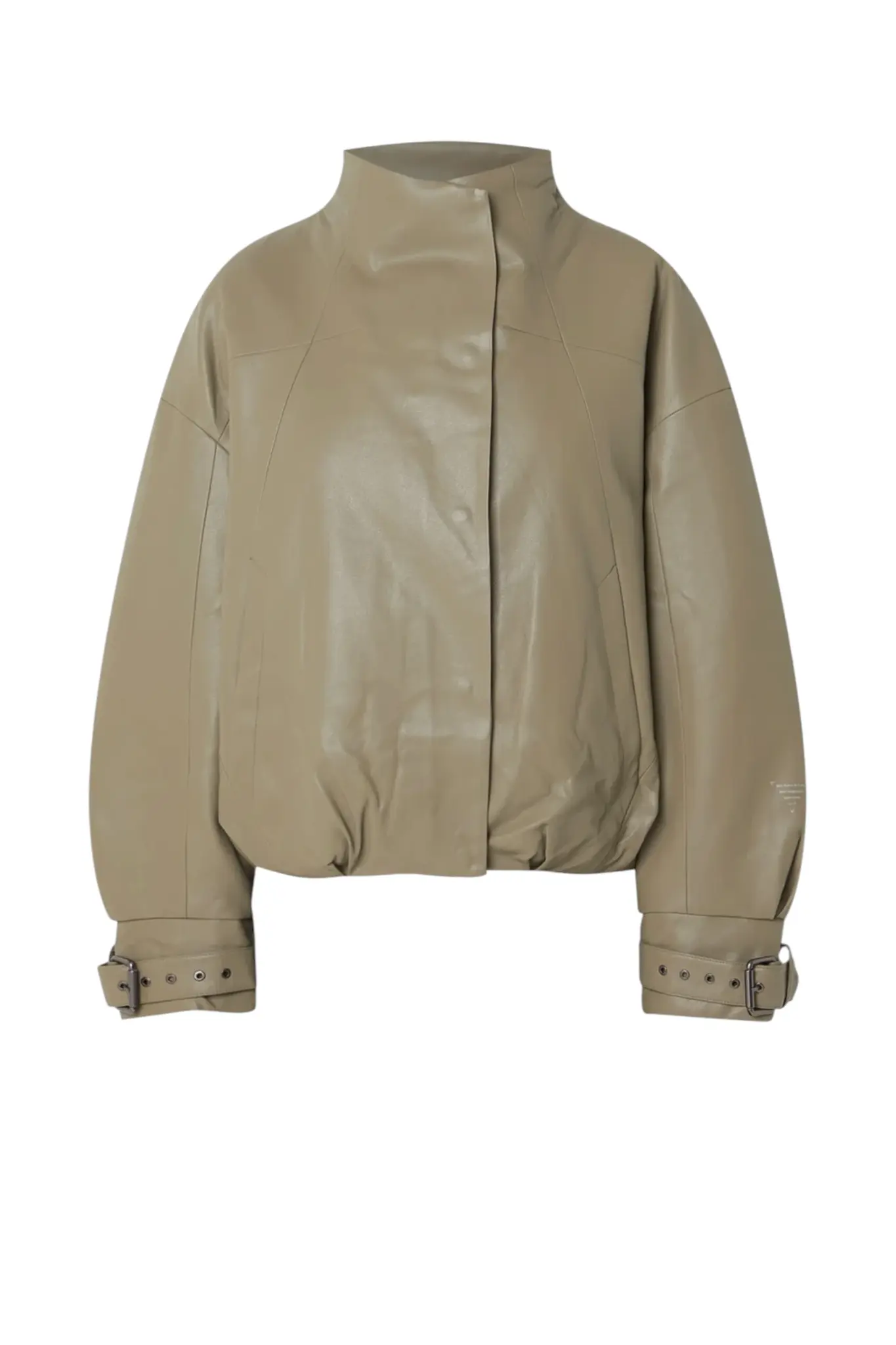 Narwaru Faux Leather Jacket - Fossil