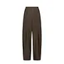 Lucille Structure Pants - Dark Brown