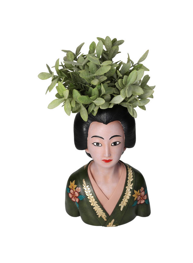 Bloempot Geisha Groen