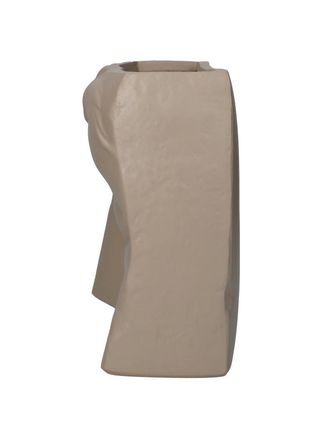 Bloempot Oog Beige