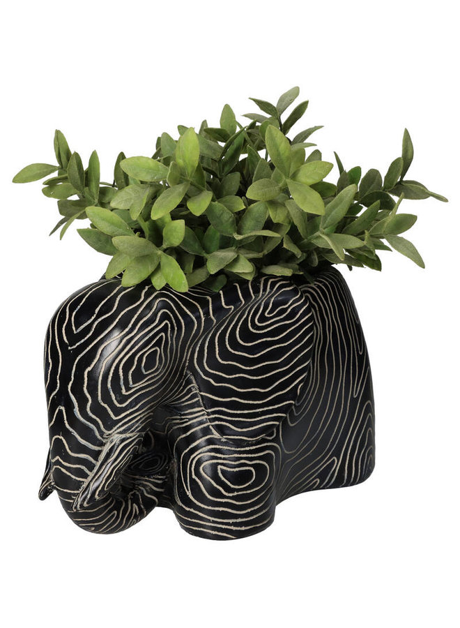 Bloempot Olifant swirl