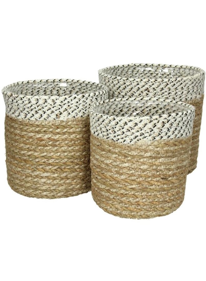 Mand Naturel - set van 3