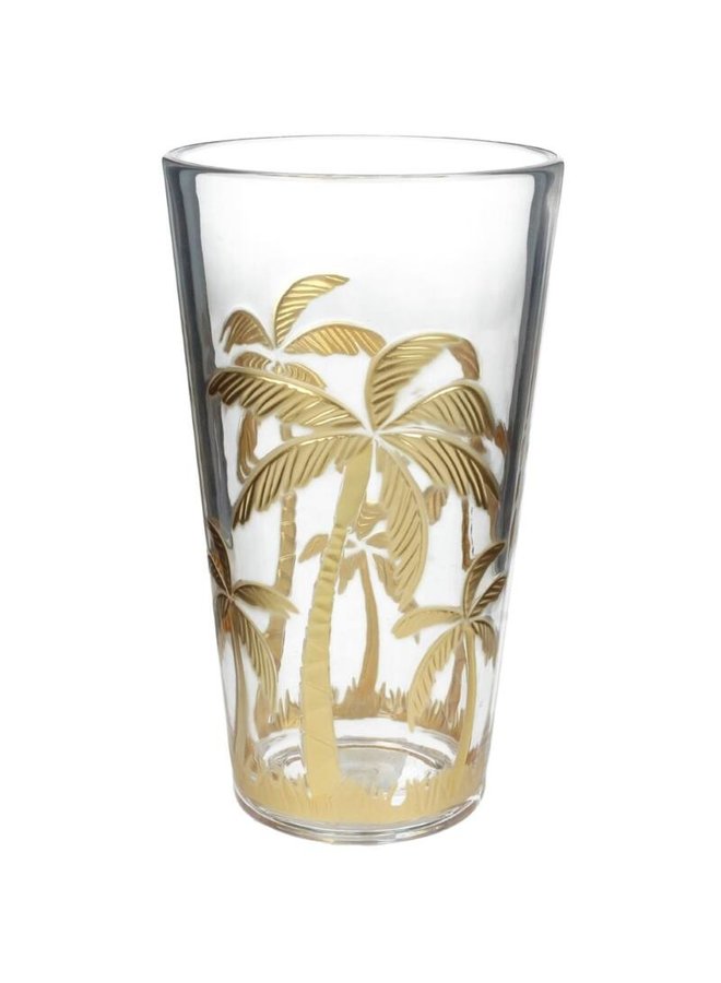 Glas Palm Goud M