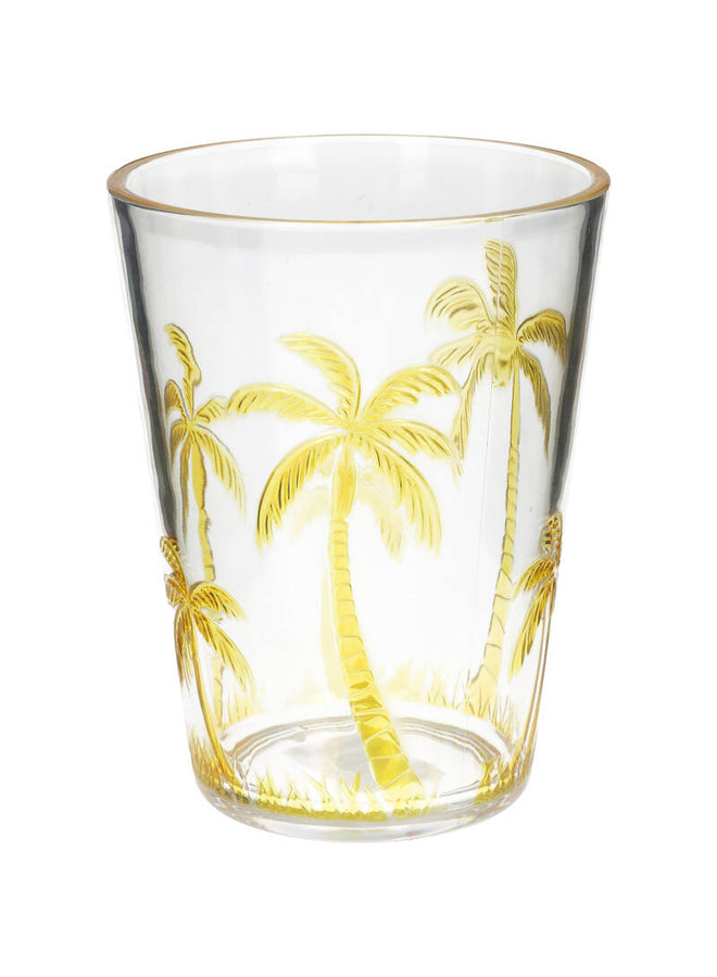 Glas Palm Geel S