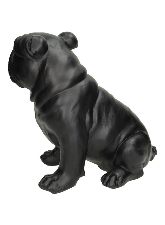 Ornament Hond Bull Zwart