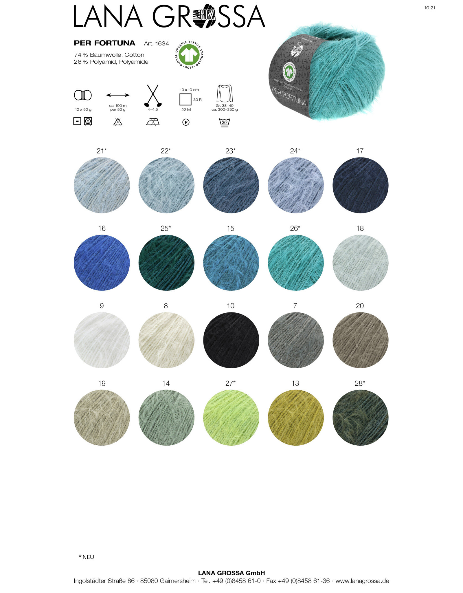 Per Fortuna Per Fortuna - 50 g - 190 m