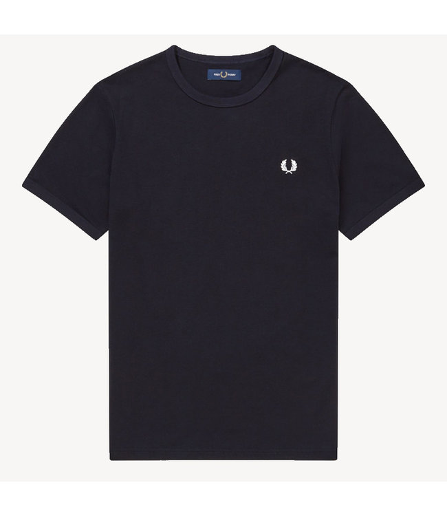 Fred Perry, T-shirt Navy - Voor al uw 