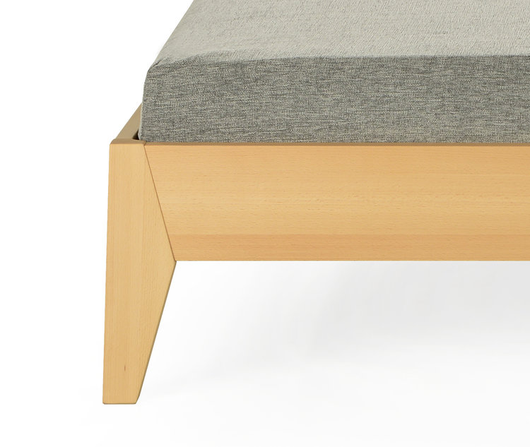ZACK DESIGN Massivholzbett T1